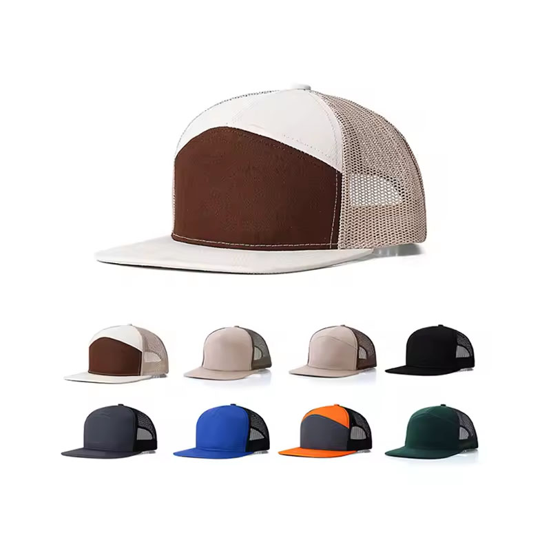 หมวก Trucker Cap ตาข่ายเปล่า 7 แผง